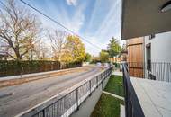 Stock im Weg - Elegante Gartenwohnung mit großzügigem Balkon