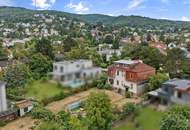Klosterneuburg Sachsenviertel , Gründerzeitvilla mit Garage, Fern- und Weitblick zu verkaufen