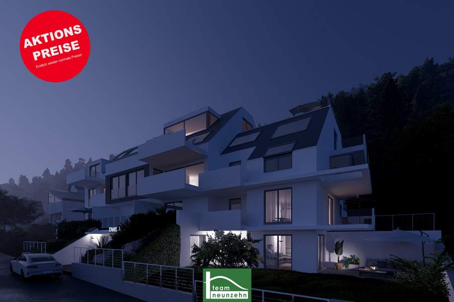 Unverbaubarer Weitblick, 3 Zimmer Luxuswohnung. Berg | Wald | Fluss | amBergblick19, Top 9! - JETZT ZUSCHLAGEN, Wohnung-kauf, 658.001,€, 1190 Wien 19., Döbling