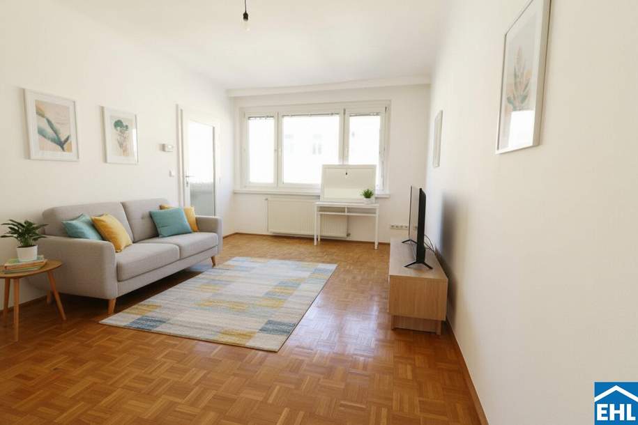 Helle 2-Zimmer-Wohnung mit Charme, Wohnung-kauf, 230.000,€, 1120 Wien 12., Meidling