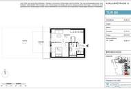 CITY SUITES GRAZ: geförderte 2 Zimmer-Wohnung mit EIGENGARTEN - Karlauerstraße 16 - Top B06
