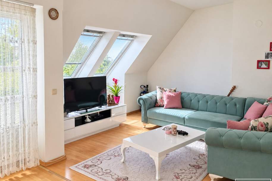Hell und ruhig – Dachgeschosswohnung mit Südterrasse | ZELLMANN IMMOBILIEN, Wohnung-miete, 1.191,97,€, 1230 Wien 23., Liesing
