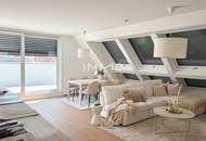 Luxuriöse 4-Zimmer-Dachgeschosswohnung über den Dächern Wiens - mit privater Dachterrasse