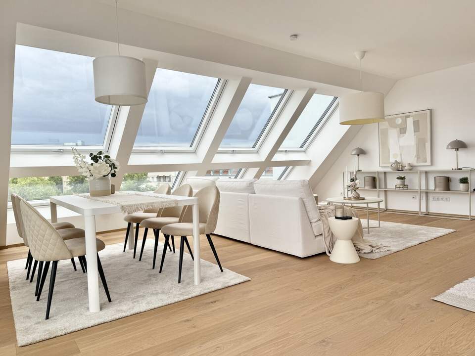 DAS PENTHOUSE | Modernes Wohnen in Meidling mit unvergleichlichem Panoramablick!