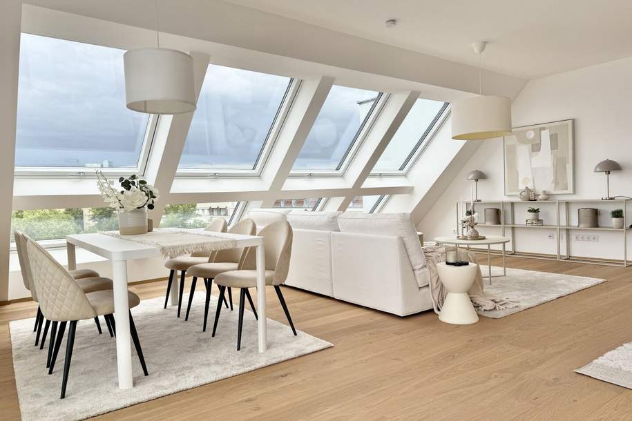 DAS PENTHOUSE | Modernes Wohnen in Meidling mit unvergleichlichem Panoramablick!, Wohnung-kauf, 1.090.800,€, 1120 Wien 12., Meidling