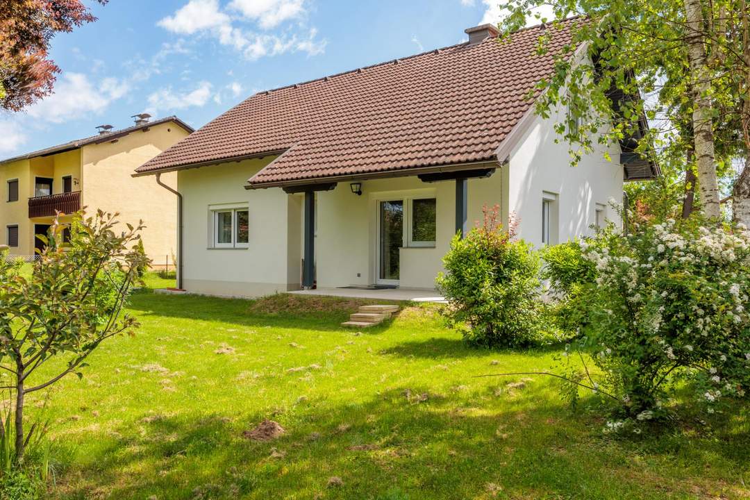 Herzhaftes Einfamilienhaus mit Gartenidylle in Poggersdorf