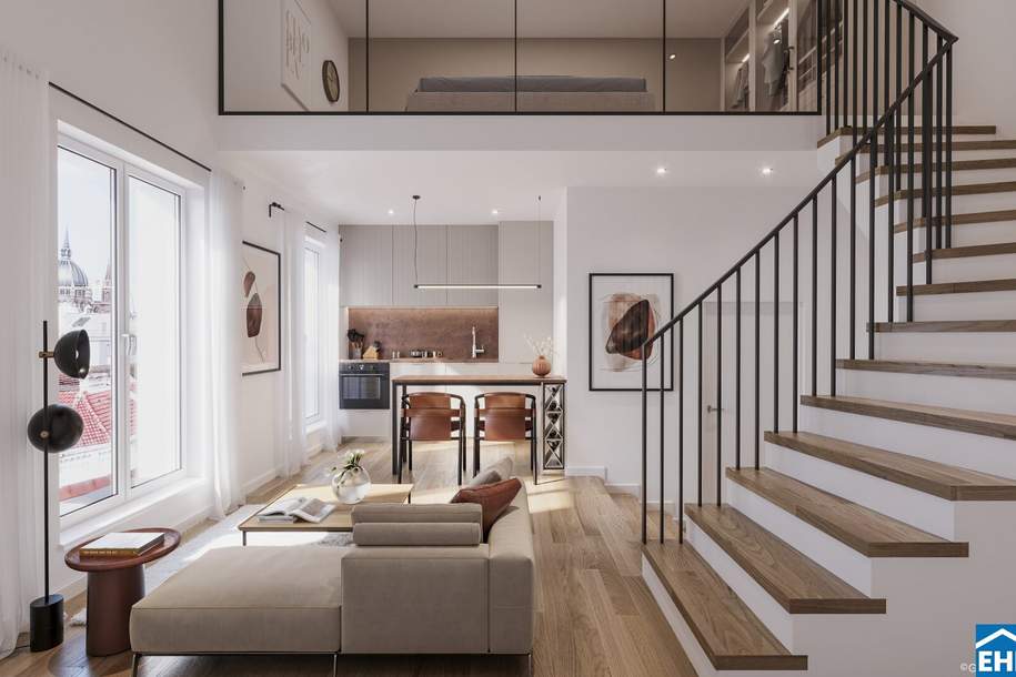 Urbanes Leben spüren. Nachhaltig wohnen, modern wachsen., Wohnung-kauf, 1.399.000,€, 1150 Wien 15., Rudolfsheim-Fünfhaus