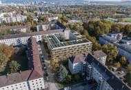 Beeindruckende 105 m² Luxusdachterrasse mit Ausblick + Barrierefreiheit + Panoramafenster + Niedrige Betriebskosten dank innovativem Energiekonzept samt Deckenkühlung = Ein einzigartiger nachhaltiger Wohntraum!