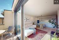 STILVOLLES PENTHOUSE | SÜD-WEST-TERRASSE | TOP AUSSTATTUNG | 2 ZIMMER | 3D-RUNDGANG