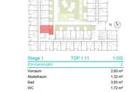 | AB SOFORT VERFÜGBAR | INNENHOFSEITIG | 2 ZIMMER | ASPERNSTRASSE U2 | NEUBAU | TERRASSE | TOP INFRASTRUKTUR