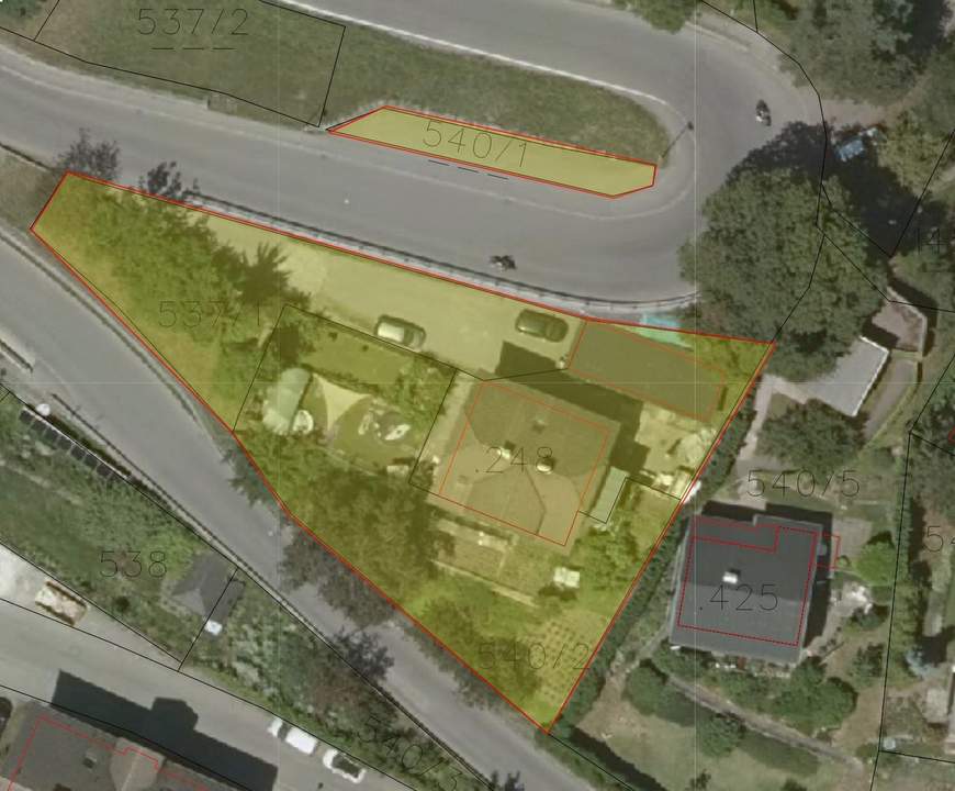 Thüringen Baugrundstück zu verkaufen von 400-1250 m2 im Zentrum mit Aussichtslage -Teilbar!