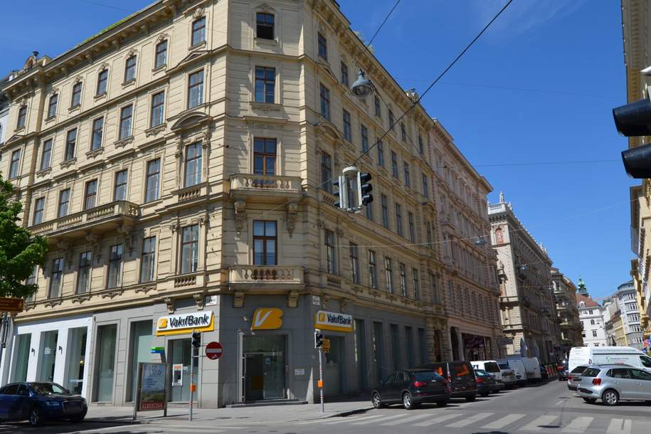 Zentrales historisches Innenstadtbüro mit wunderschönen Stadtparkblick, 1. Stock, Gewerbeobjekt-miete, 9.458,04,€, 1010 Wien 1., Innere Stadt