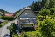 chaletartige Wohnung mit riesigem Garten, beinahe ein ganzes Haus