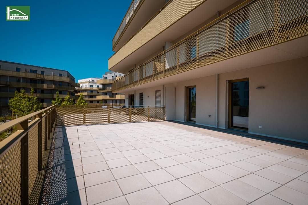 Große Terrasse - Hohe Einnahmen _ Vorsorgewohnung (Nettopreis) im Erstbezug - Hirschfeld Naturnah Wohnen - Provisionsfrei