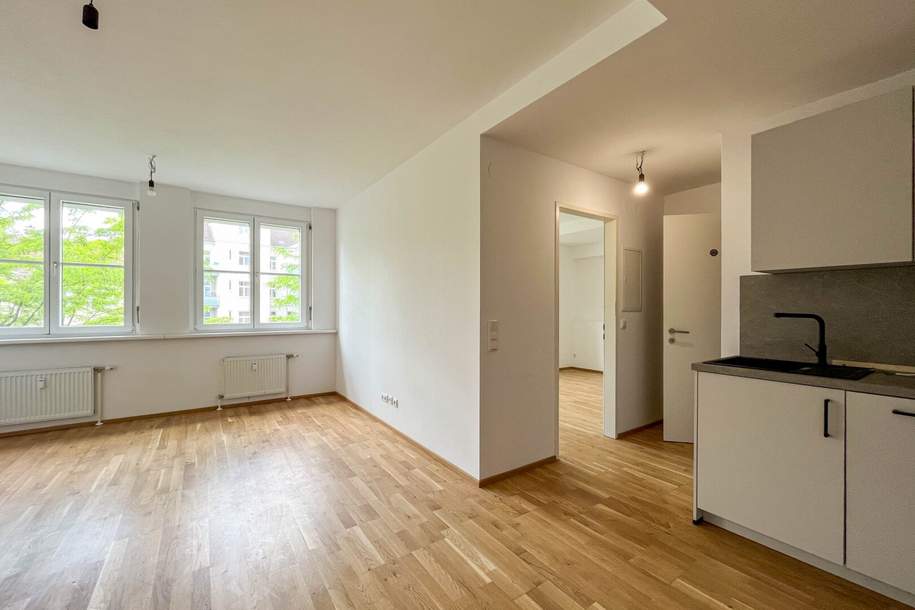 Attraktive 2-Zimmer-Miete: modern, gepflegt &amp; optimal angebunden, Wohnung-miete, 890,00,€, 1140 Wien 14., Penzing
