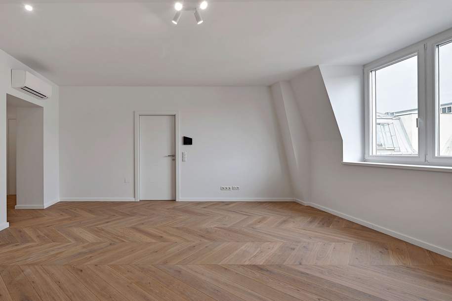Über den Dächern Wiens - Elegante 2 Zimmer Dachgeschoß-Wohnung, Wohnung-kauf, 590.000,€, 1040 Wien 4., Wieden