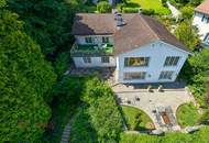 Große Villa thronend über Feldkirch mit Baulandreserve