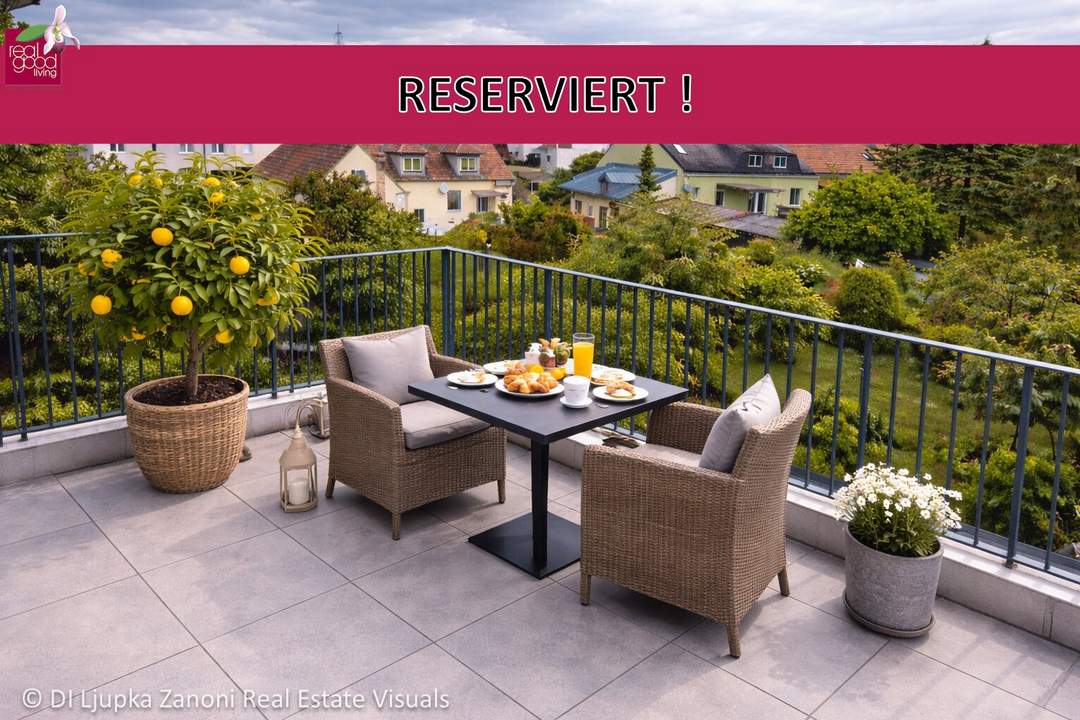 Attraktive 2-Zimmer-Neubauwohnung mit Balkon im 1. Dachgeschoss – ruhige Anlage mit 7 Einheiten