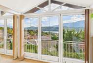 Panorama-Loge: Penthouse mit Seeblick in Seeboden. Carport. Neuwertig.