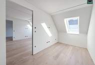 Erstbezug: Dachgeschoss - Apartment (klimatisiert) inkl. Einbauküche und hochwertiger Ausstattung im Trendbezirk Ottakring!