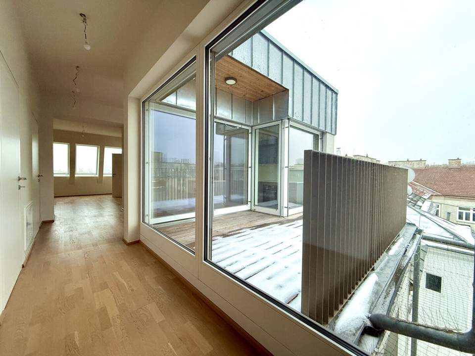 Über den Dächern Wiens: Exklusive Dachgeschosswohnung mit Südterrasse &amp; wunderbaren Blick!