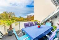 Großzügige Maisonette mit West-Dachterrasse in begehrter Parklage