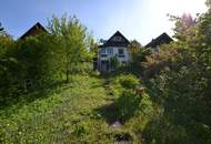 Ruhige Grünlage mit Weinbergblick – Pachtgrundstück mit Sommerhäuschen &amp; Neubau-Möglichkeit! Digitales Angebotsverfahren!