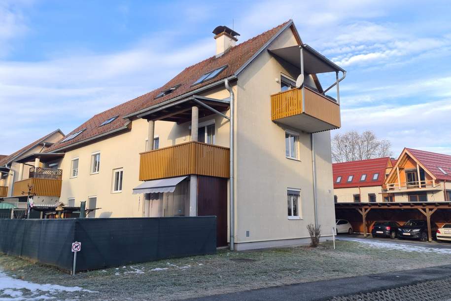 Helle Eigentumswohnung mit Carportplatz, Wohnung-kauf, 128.000,€, 8462 Leibnitz