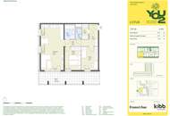 Vorhang auf! Wohnen am oberen Hausfeld - 3 Zimmer Südbalkon (T2.09)