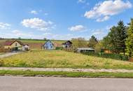 OHNE BAUZWANG: 928 m² Baugrund mit Teilungspotenzial in Poysbrunn