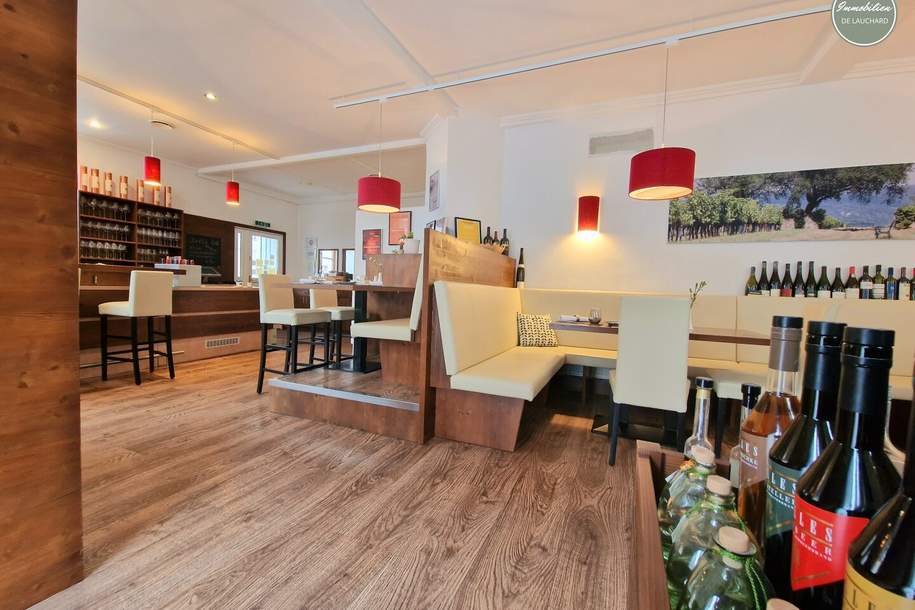 Gasthaus mit Style & Trend | Nähe der Friedensbrücke | Gastgarten, Gewerbeobjekt-miete, 1.893,77,€, 1200 Wien 20., Brigittenau