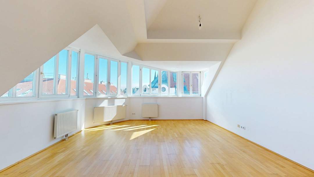 Licht, Luft & Lebensfreude - 2 Zimmer Dachterrassenwohnung im Cottageviertel