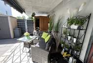 DORNBIRN-Gartenwohnung/Terrassenwohnung, ca. 57 m2 plus beheizter, ganzjährig nutzbarer Wintergarten ca. 19 m2, wie ein 2. Wohnzimmer, inkl. 1 TG, direkter Zweit-Zugang über die Terrassenanlage, verschließbares Gartentor.