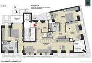 Erstbezug: Atemberaubendes Luxus Dachgeschoss - Apartment (klimatisiert) mit 3 Terrassen im trendigen Ottakring!