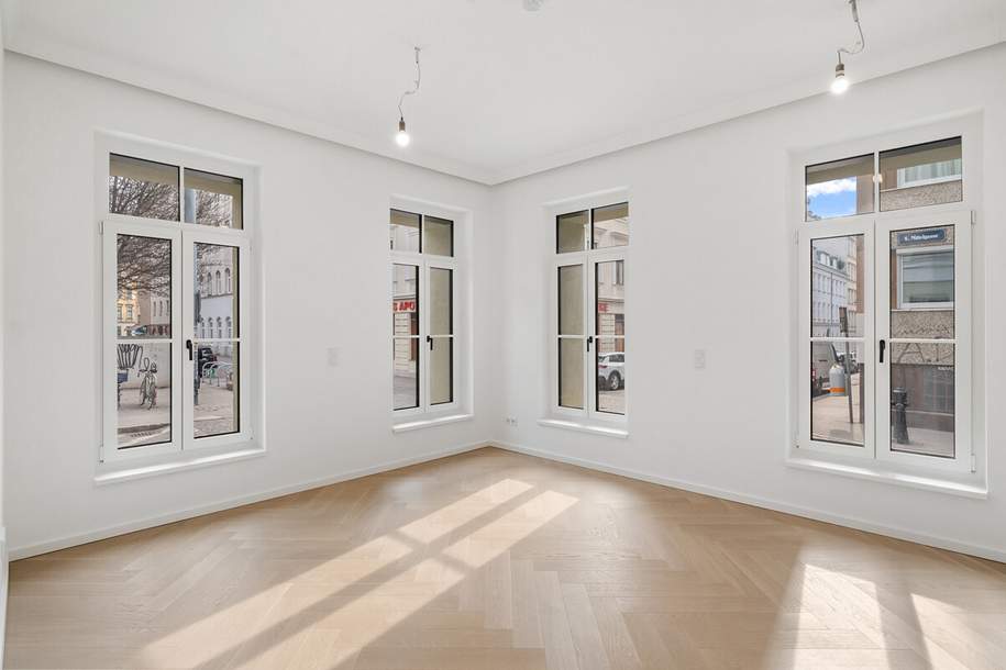 Sanierte Eigentumswohnung mit Widmung zur Kurzzeitvermietung, Wohnung-kauf, 525.000,€, 1060 Wien 6., Mariahilf