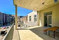 Brotfabrik Wien: Loft mit bis zu 6m Raumhöhe, Terrasse und Stellplatz!