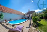 Natur, viel Platz &amp; Privatsphäre: Einfamilienhaus mit Swimmingpool!