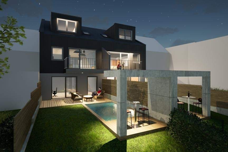 Neubau - Doppelhaushälfte nahe Traun Fluss, Haus-kauf, 780.000,€, 4600 Wels-Land