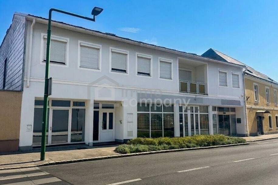 Stadthaus mit zwei Wohneinheiten und riesigem Geschäftslokal im Zentrum von Guntramsdorf, Gewerbeobjekt-kauf, 2.700.000,€, 2353 Mödling
