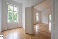Erstbezug: helle 4-Zimmer-Altbau-Wohnung im 1. OG (ohne Lift)