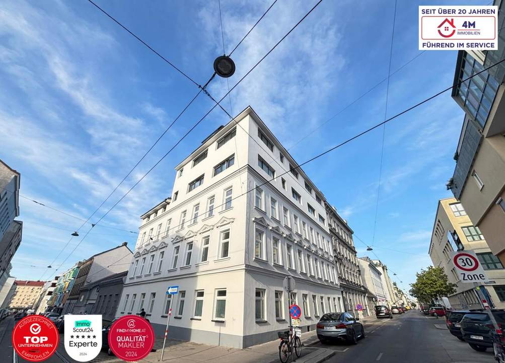 Generalsanierte 1-Zimmer-Wohnung im Erstbezug – Altbau trifft moderne Eleganz!