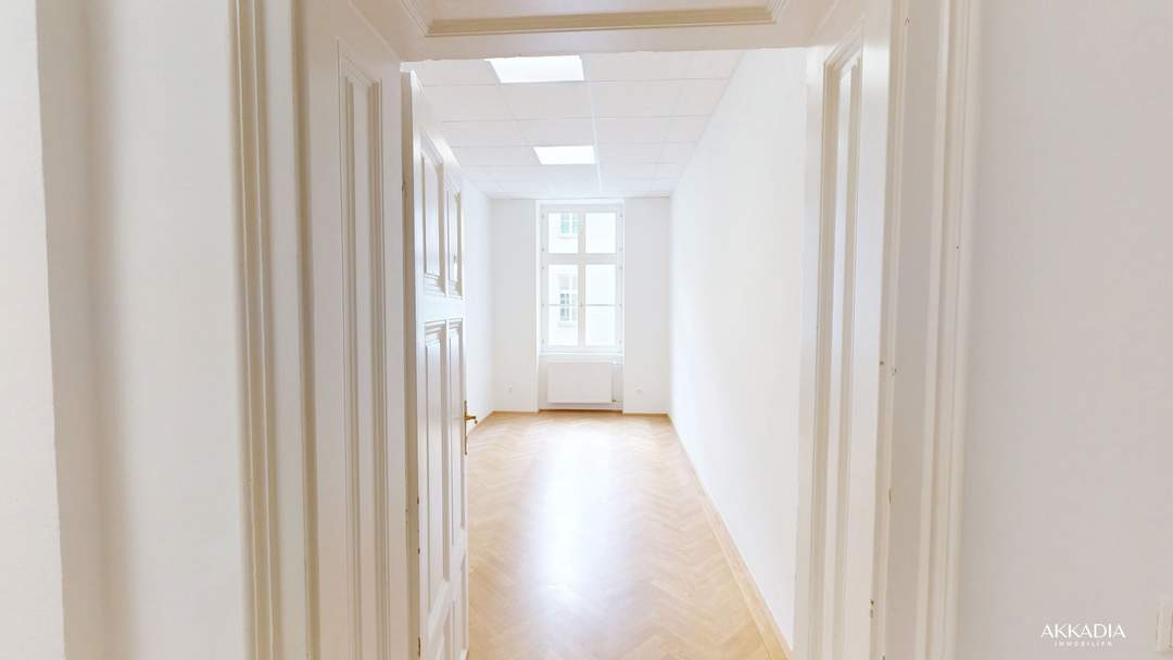 Modern sanierte Bürofläche – 6 Zimmer &amp; Erweiterungsmöglichkeit bis ca. 600 m²