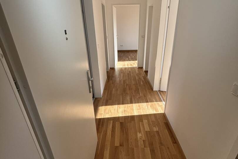 Sonnige Grünlage, ausgewählte Nachbarschaft &amp; Entspannung pur: sanierte 3-Zimmer-Wohnung im oberen Stock eines kleinen Mehrparteienhauses mit moderner Dusche und viel Privatsphäre!, Wohnung-miete, 571,09,€, 4400 Steyr(Stadt)