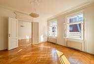 Nähe Stephansplatz: 3 Zimmer Altbaumiete mit französischem Balkon