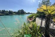 RUHIG WOHNEN DIREKT AM WASSER! Bungalow mit Blick ins Grüne &amp; direktem Badezugang! Erholung pur! Möbliert!