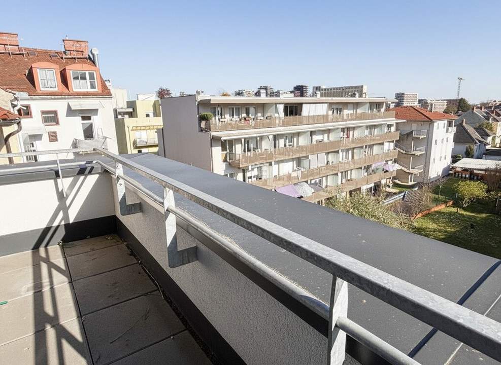 Traumhafte 2-Zimmer-Wohnung mit zwei Terrassen in Graz-Eggenberg