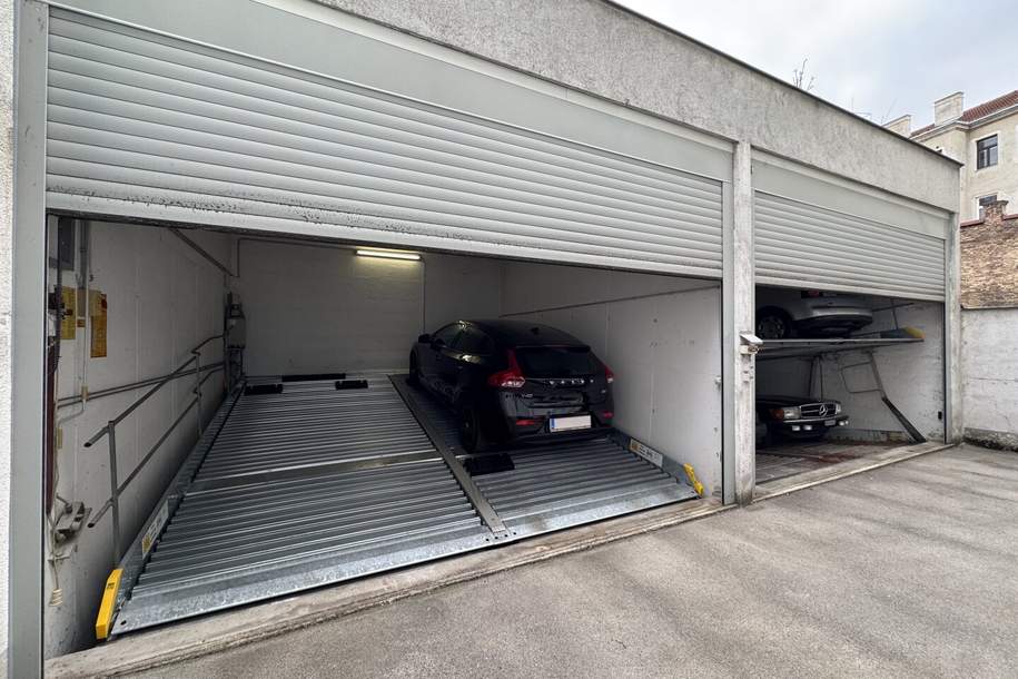 2 Garagenboxen á 4 Multiparking-Stellplätze | Erdgeschoss | CLERFAYGASSE, Kleinobjekte-kauf, 65.000,€, 1170 Wien 17., Hernals