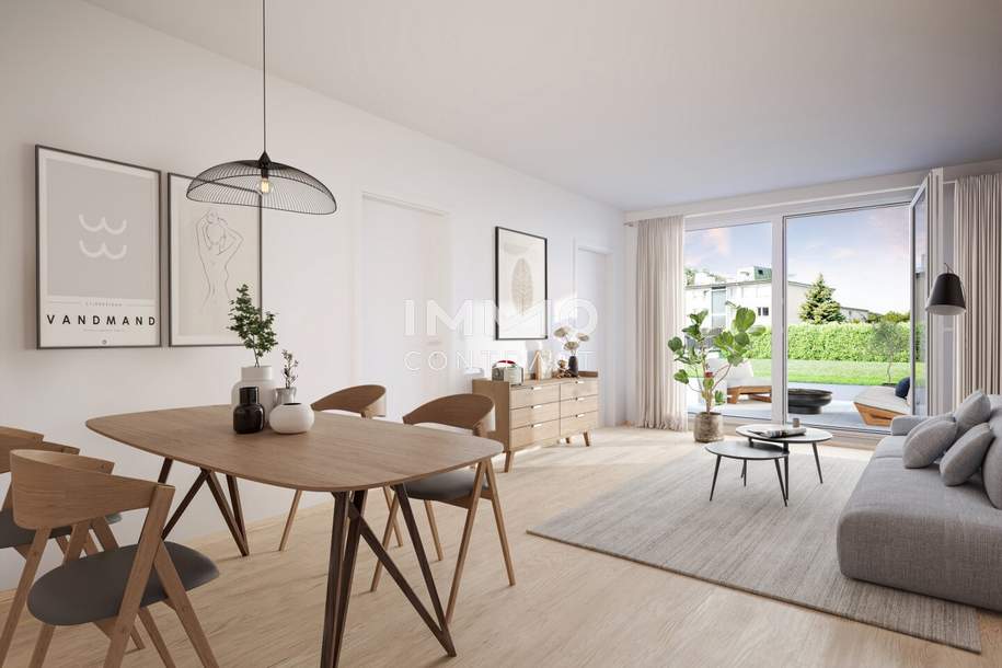 Investieren &amp; ab Tag 1 verdienen: 2-Zimmer-Neubauwohnung mit Loggia &amp; Gratis-Küche, Wohnung-kauf, 300.100,€, 1140 Wien 14., Penzing