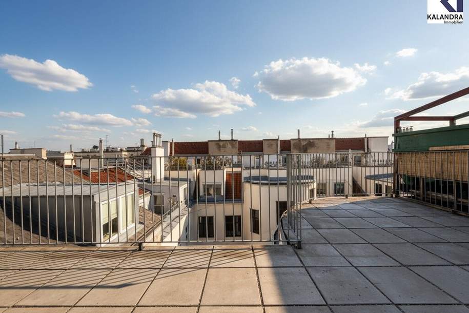 360 TOUR // DACHGESCHOß TERRASSEN-WOHNUNG, Wohnung-miete, 2.395,00,€, 1040 Wien 4., Wieden