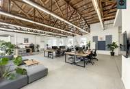 Loft in der Brotfabrik Wien mit toller Raumhöhe & riesiger Terrasse! Stellplatz verfügbar!